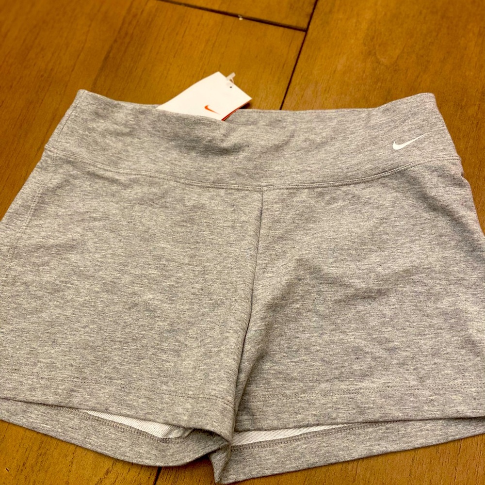 Nike Gray Athletic Shorts Women